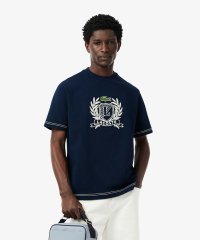 LACOSTESPORTS MENS/ラコステ LACOSTE ハンドステッチ風フレンチグラフィックTシャツ/508152501