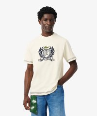 LACOSTESPORTS MENS/ラコステ LACOSTE ハンドステッチ風フレンチグラフィックTシャツ/508152501