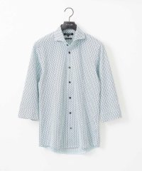 MICHEL KLEIN HOMME/《日本製》ストレッチラッセル七分袖シャツ/508152538