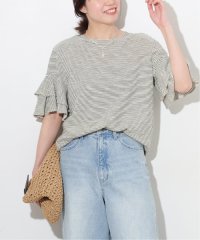 JOURNAL STANDARD relume/《予約》天竺フリルボーダーTEE/508153473