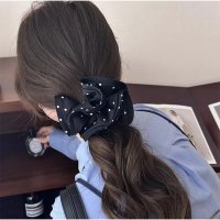 And Kawaii/アンドカワイイ And Kawaii シュシュ レトロドット柄ボリュームシュシュ ヘアアクセサリー春夏 大人ガーリー/508153532