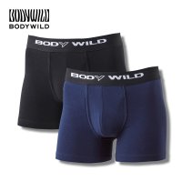 BODY WILD/ボディワイルド BODY WILD 【2枚組×綿混】ボクサーパンツ2枚組（前あき） 【返品不可商品】/508153554
