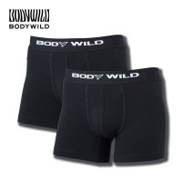 BODY WILD/ボディワイルド BODY WILD 【2枚組×綿混】ボクサーパンツ2枚組（前あき） 【返品不可商品】/508153554