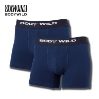 BODY WILD/ボディワイルド BODY WILD 【2枚組×綿混】ボクサーパンツ2枚組（前あき） 【返品不可商品】/508153554