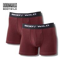 BODY WILD/ボディワイルド BODY WILD 【2枚組×綿混】ボクサーパンツ2枚組（前あき） 【返品不可商品】/508153554
