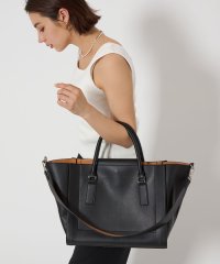 green label relaxing/【WEB限定】トラペーズ ワイドベルト トートバッグ / A4 / 通勤/508153702
