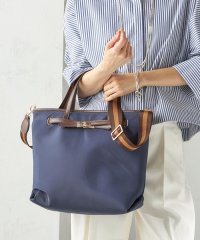 SHIPS WOMEN/【WEB限定】ライン テープ ショルダー付き A4 トート/508153726