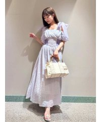 SNIDEL/ショルダーリボンワンピース/508153796