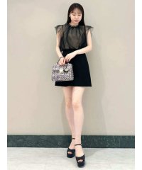 SNIDEL/シアードッキングミニワンピース/508153797