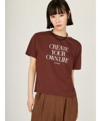 emmi atelier/フロッキーロゴTシャツ/508153802