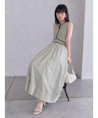 LILY BROWN/【WEB限定00サイズ】ラインニットドッキングワンピース/508153816