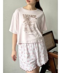 SNIDEL HOME/サーフプリントＴシャツ/508153822