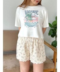 SNIDEL HOME/サーフプリントＴシャツ/508153822