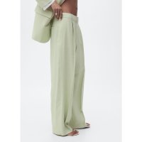 MANGO/パンツ .－－ GREEN/508153882