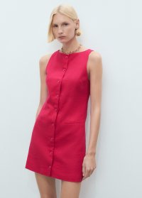 MANGO/リネンミニワンピース .－－ TIKO/508153914