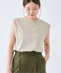 IENA/ATON/エイトン FRESCA SINGLE JERSEY ノースリーブ/508154337