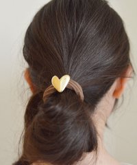 styiro/スタイロ styiro 結び跡がつきづらいメタルハートヘアゴム/508154434