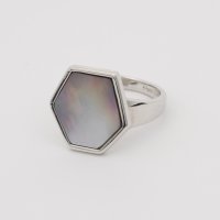 AGATHA PARIS/アガタ パリ AGATHA PARIS ハニーリング、六角形、マザーオブパール/508154453