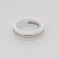 AGATHA PARIS/アガタ パリ AGATHA PARIS グラフィックリング、3セット、セラミック/508154459