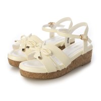 la farfa SHOES/ラ ファーファ シューズ la farfa SHOES リボンモチーフ ボリュームソールサンダル/508154526