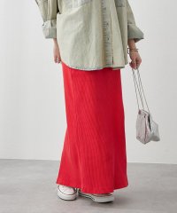 NICE CLAUP/OLIVE des OLIVE OUTLET/－3kg見え！リブナロースカート/508154527