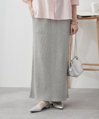 NICE CLAUP/OLIVE des OLIVE OUTLET/－3kg見え！リブナロースカート/508154527