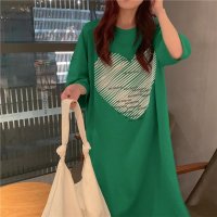 maison de LATIR/メゾンドラティール maison de LATIR ハートプリントTシャツワンピース/508154705