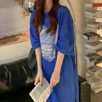 maison de LATIR/メゾンドラティール maison de LATIR ハートプリントTシャツワンピース/508154705