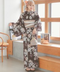 Retica/レティカ Retica 浴衣 レディース アンティーク フラワー ゆかた3点セット 浴衣作り帯下駄/508154829