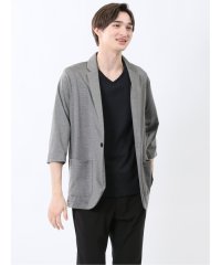 TAKA-Q/タカキュー TAKA－Q レーヨン混 2ボタン 7分袖ジャケット/508154951