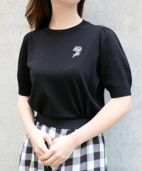 STRAWBERRY FIELDS/ブーケビジュー半袖プルオーバー/508155017