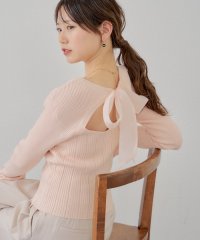 PAL OUTLET/【Chico】バック開きリボンニット/508155044
