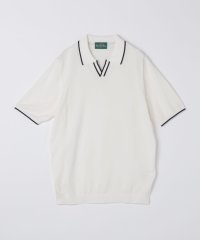 SHIPS MEN/ALANPANE:16ゲージ コットン スキッパー ニット ポロシャツ/508155102