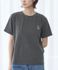 LOWO/ロワ LOWO ワンポイントスマイリー刺繍Tシャツ カットソー/508155173