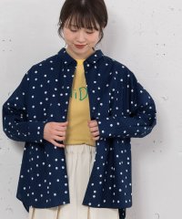 POU DOU DOU/プードゥドゥ POU DOU DOU ランダムドットプリントバックタックシャツ/508155185