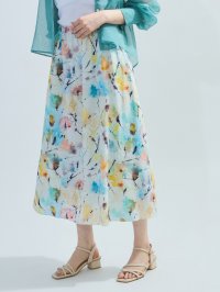 ketty/ケティ ketty ブレンドフラワードロースカート≪手洗い可能≫/508155219