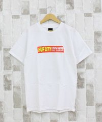 TopIsm/トップイズム TopIsm HUF ハフ ビッグドッグショートスリーブバックプリント Tシャツ BIG DAWG S/S TEE クルーネック ロゴ コットン /508155244