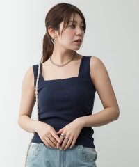 atONE/アットワン atONE カップ付きスクエアーネックタンクトップ/508155314
