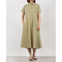 Anna Nicola/アンナニコラ Anna Nicola アシメ切り替え半袖ポロ衿ワンピース/508155374