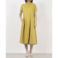 Anna Nicola/アンナニコラ Anna Nicola アシメ切り替え半袖ポロ衿ワンピース/508155374