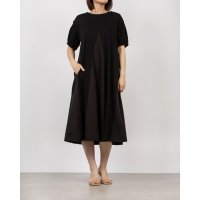 Anna Nicola/アンナニコラ Anna Nicola 袖ギャザージャージーワンピース/508155377