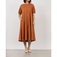 Anna Nicola/アンナニコラ Anna Nicola 袖ギャザージャージーワンピース/508155377