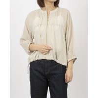 Anna Nicola/アンナニコラ Anna Nicola コットンシフォンギャザーブルゾン/508155383