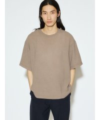 MIDIUMISOLID/MIDIUMISOLID Men’s ハーフスリーブシアーベーシックプルオーバー/508155483