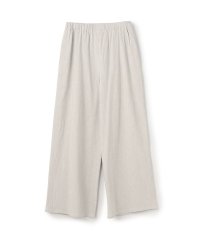 GALERIE VIE/コットンリネン ビスコース ストレッチ イージーワイドパンツ/508155516