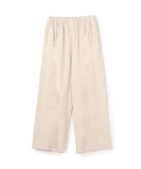 GALERIE VIE/コットンリネン ビスコース ストレッチ イージーワイドパンツ/508155516