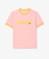 LACOSTE Mens/ラコステ LACOSTE ネームプリントトリムTシャツ/506168495