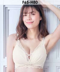 aimerfeel/SEXY シアーレイヤード 脇高 単品ブラジャー (FGHカップ)/507924238