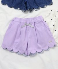 apres les cours/スカラップショートパンツ  ショート丈/508013501