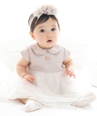 fillot de bebe reduction/【日本製】シャンタンチュールスカートドレス(70~90cm)/508094136